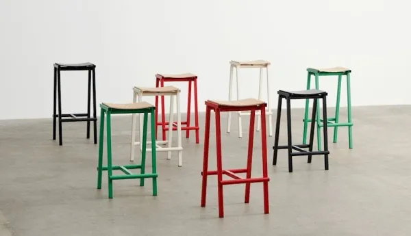 Hay Taburete 8 Bar Stool by Marc Morro